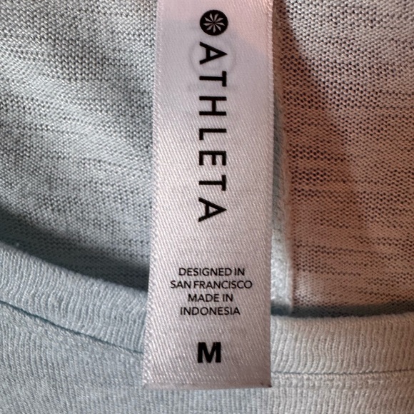 Athleta Short Sleeve Tees - Black, Light Blue, Lavender - Picture 3 of 3